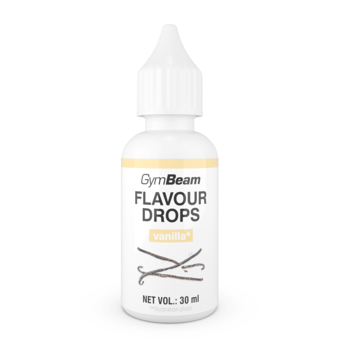 Flavour Drops 30 ml - GymBeam 30 ml - vanila