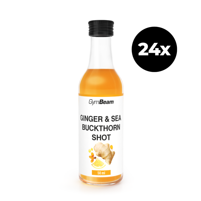 Ginger Shot sa pasijim trnom - GymBeam 24 x 50 ml