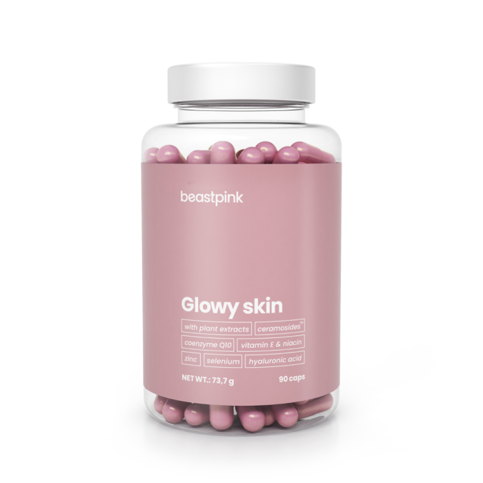 Glowy Skin - BeastPink 90 kaps.