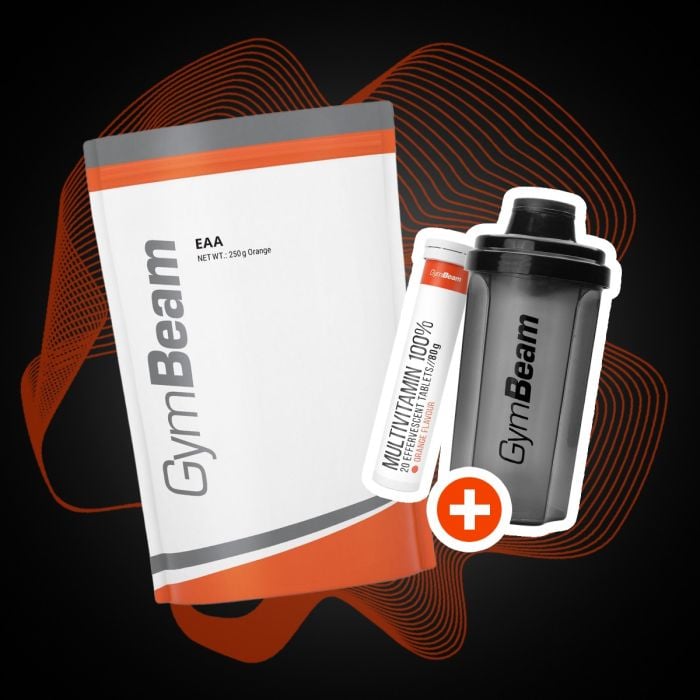 EAA - GymBeam 500 g - bez ukusa