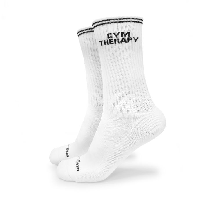 Čarape Gym Therapy White - GymBeam M