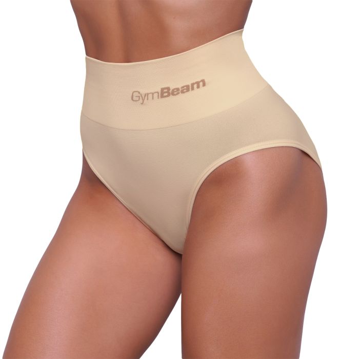 Gaćice Highrise 2Pack Nude - GymBeam XL