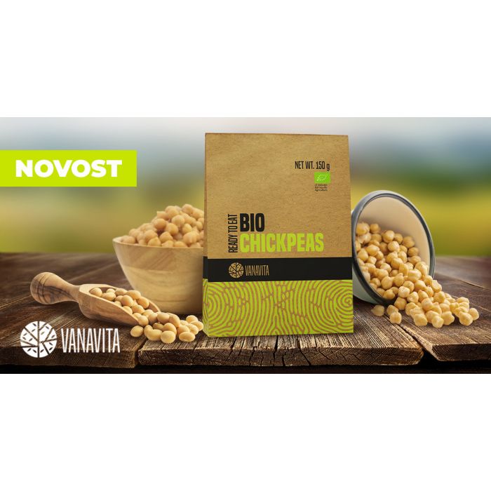 BIO Leblebija - Ready to eat - VanaVita 150 g