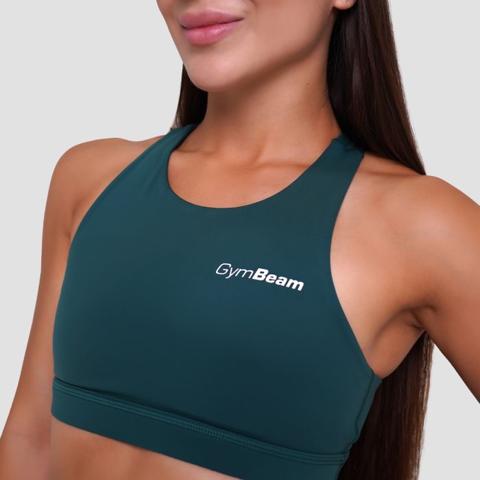 Sportski grudnjak Ignite Dark Green - GymBeam L