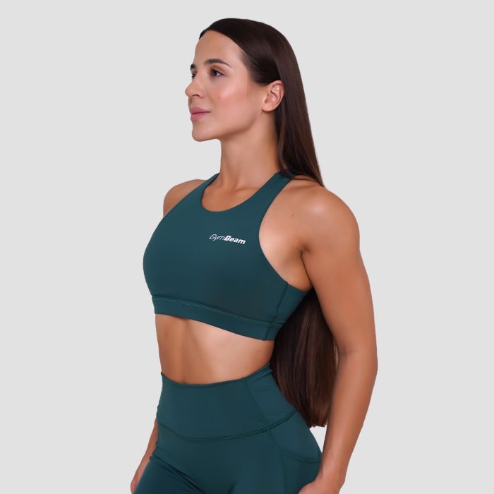Sportski grudnjak Ignite Dark Green - GymBeam L