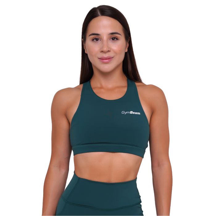 Sportski grudnjak Ignite Dark Green - GymBeam L