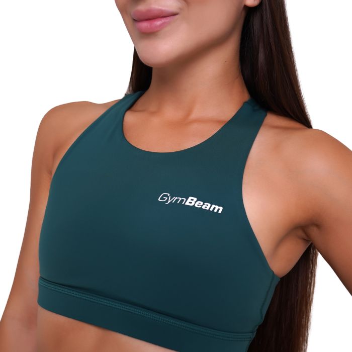 Sportski grudnjak Ignite Dark Green - GymBeam L