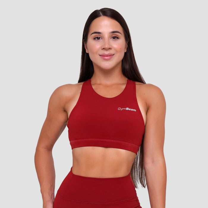 Sportski grudnjak Ignite Dark Red - GymBeam M