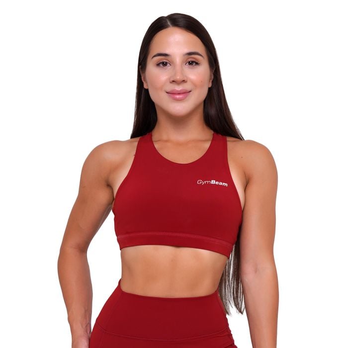 Sportski grudnjak Ignite Dark Red - GymBeam M