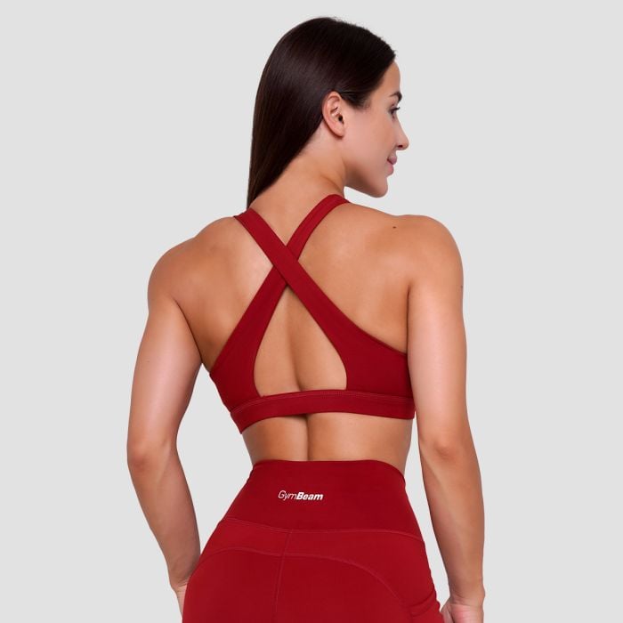 Sportski grudnjak Ignite Dark Red - GymBeam M