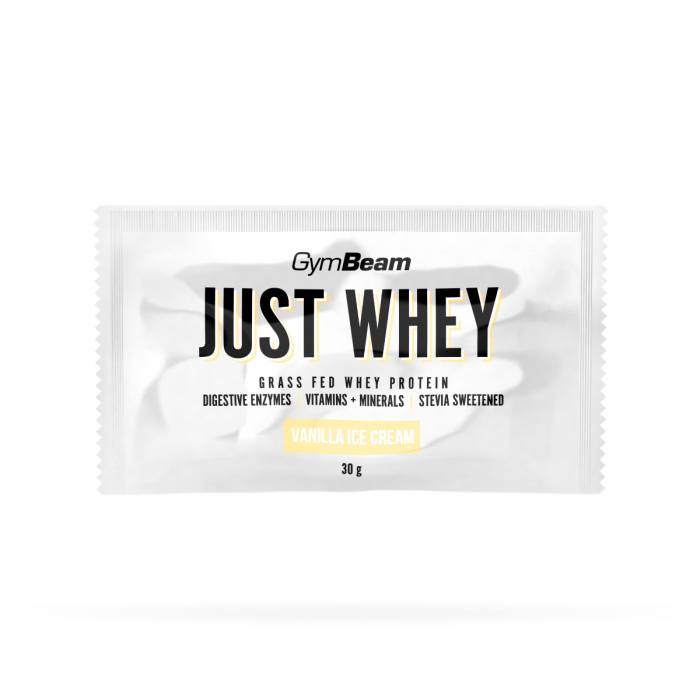 Uzorak Just Whey - GymBeam 30 g - borovnica jogurt