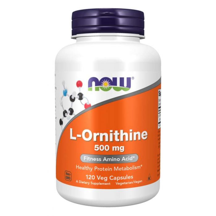 Л-Орнитин 500 мг - NOW Foods