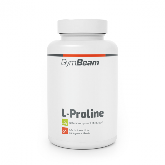 L-prolin – GymBeam 90 kaps.