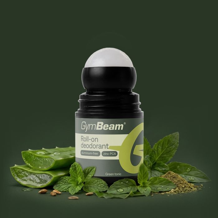 Natural Roll-On Deodorant Green Tonic 50 g - GymBeam single_variant