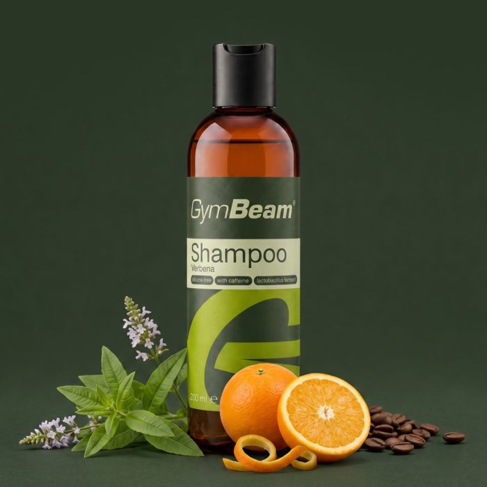 Natural Shampoo with Caffeine Verbena 200 ml - GymBeam single_variant