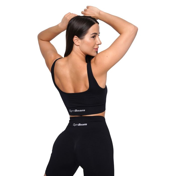 Sportski grudnjak Lift Seamless Black - GymBeam S