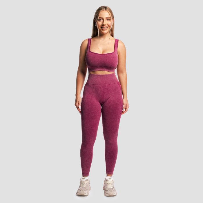 Sportski grudnjak Lift Seamless Plum - GymBeam S