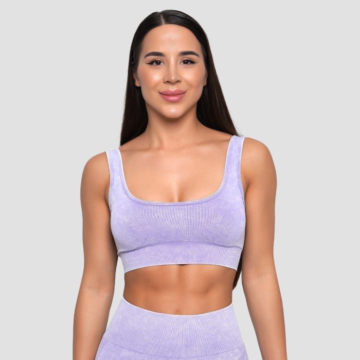 Sportski grudnjak Lift Seamless Violet - GymBeam L