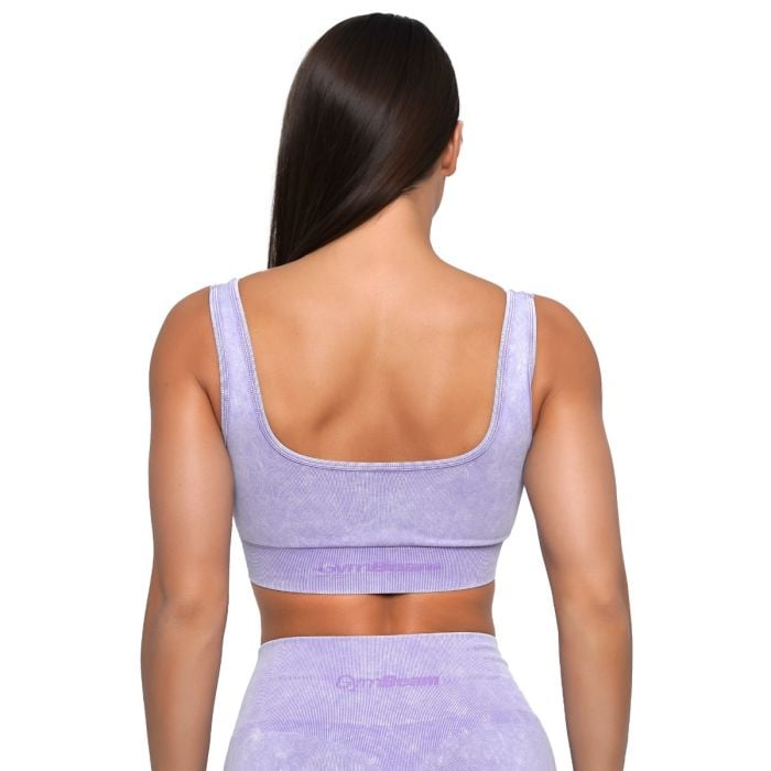 Sportski grudnjak Lift Seamless Violet - GymBeam L
