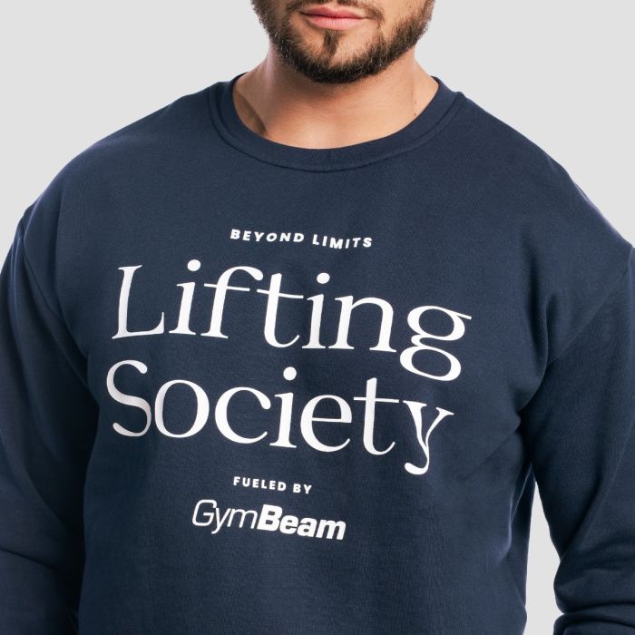 Muški duks Lifting Society Nightfall - GymBeam XXL