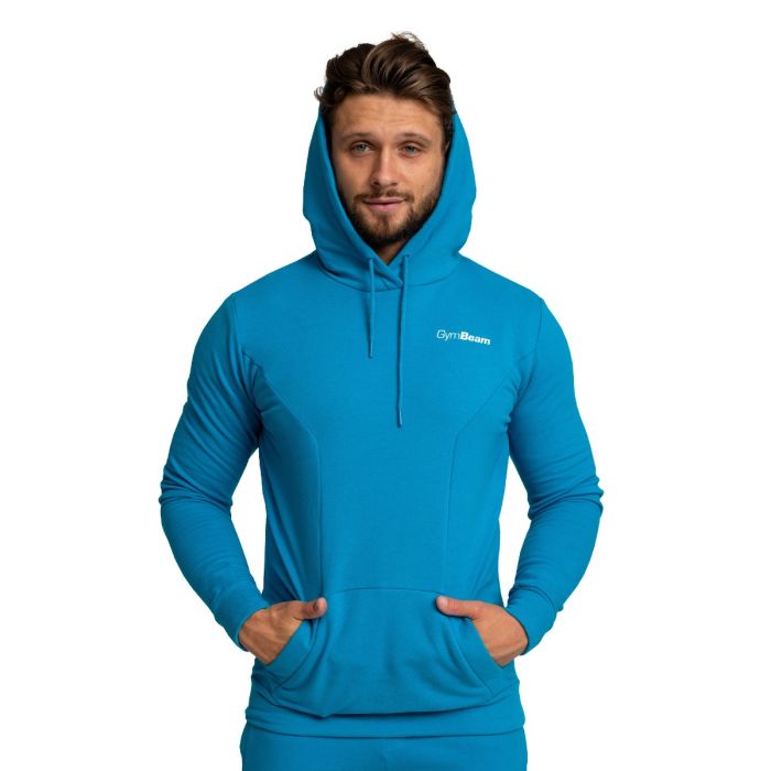 Muška dukserica Limitless Aquamarine - GymBeam XXXL