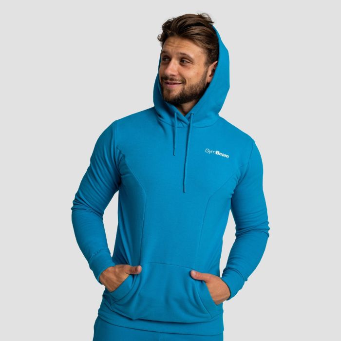 Muška dukserica Limitless Aquamarine - GymBeam XXXL