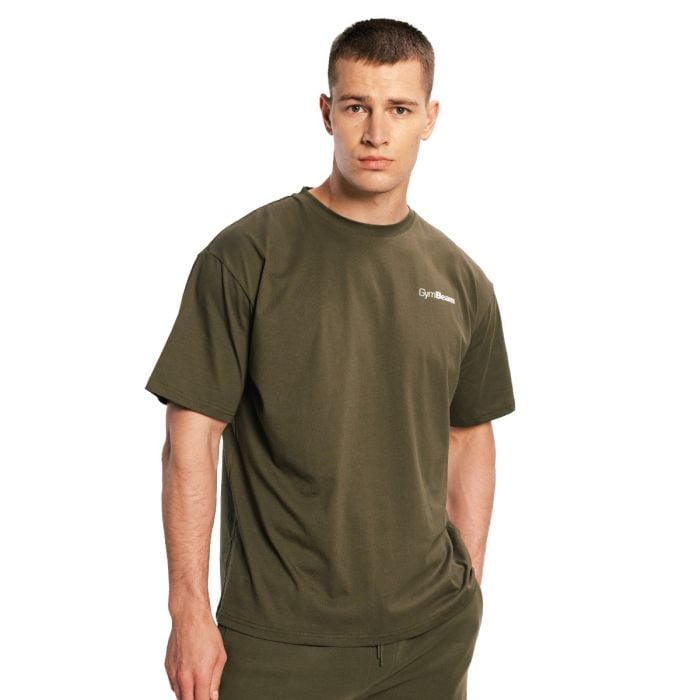 Majica Oversized Limitless Espresso - GymBeam XXXL