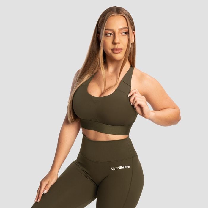 Sportski grudnjak Limitless Espresso - GymBeam M