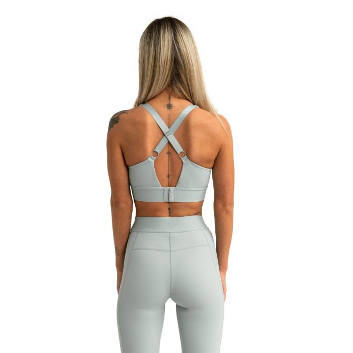 Sportski grudnjak Limitless Eucalypt - GymBeam XXL