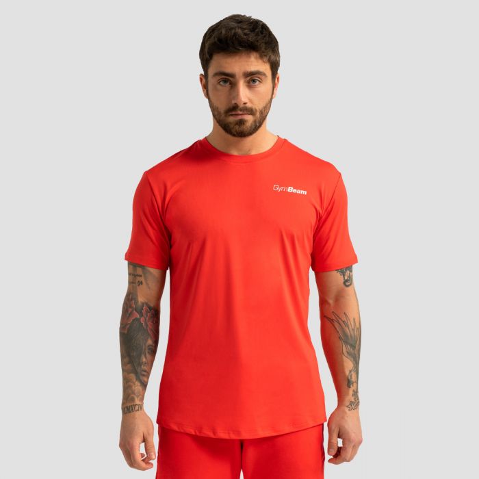 Muška majica Limitless Hot Red - GymBeam XXXL
