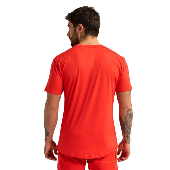 Muška majica Limitless Hot Red - GymBeam XXXL