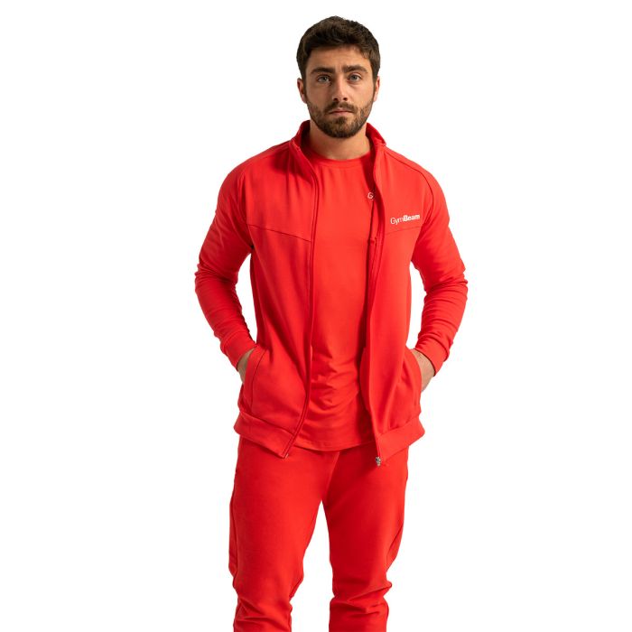 Muška majica Limitless Hot Red - GymBeam XXXL