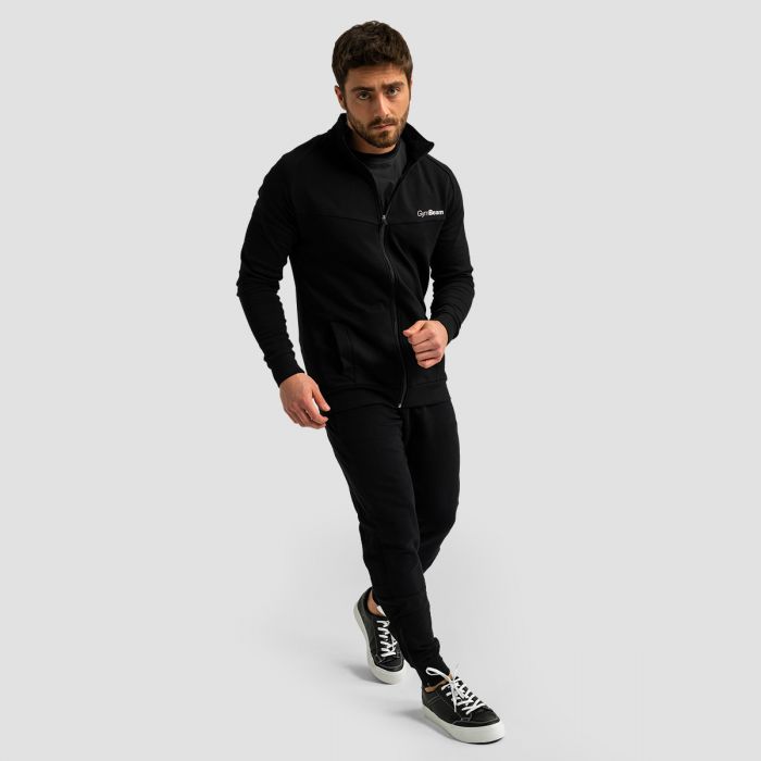 Muška dukserica Zip Up Limitless Black - GymBeam XXXL