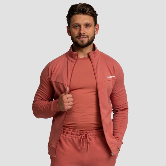 Muška dukserica Zip Up Limitless Cinnamon - GymBeam XXXL