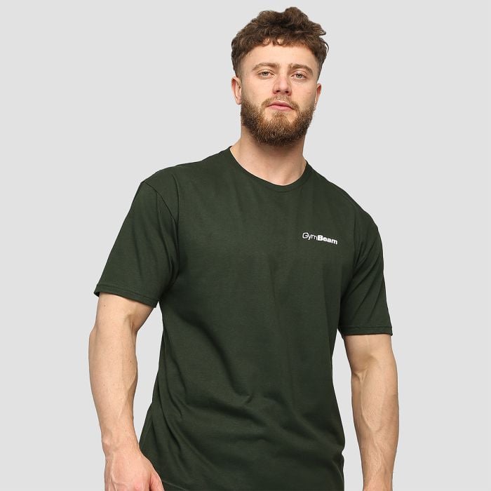 Muška majica Basic Green - GymBeam XL