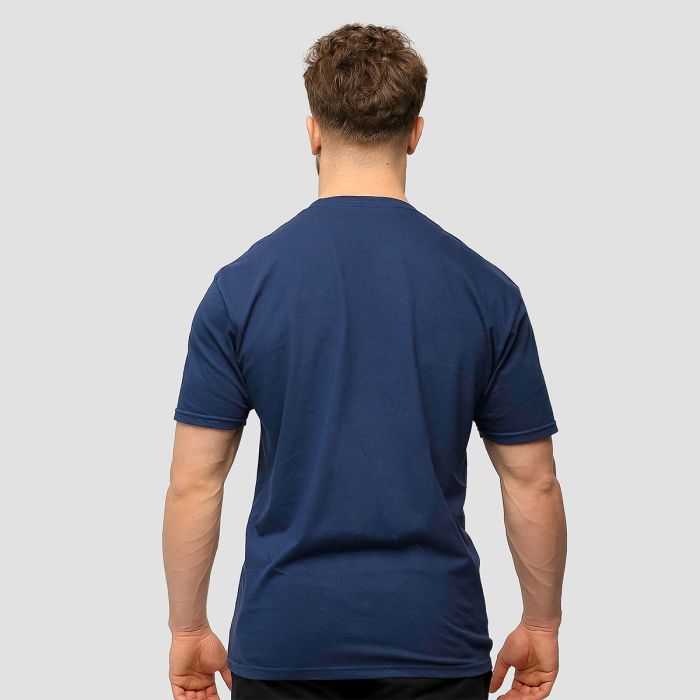 Muška majica Basic Navy Blue - GymBeam L