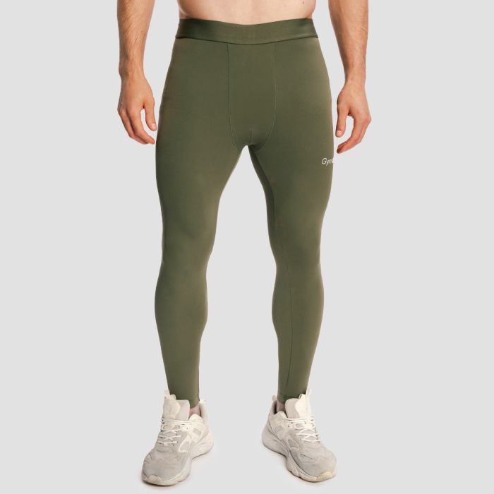 Muške helanke Combat Olive Grey - GymBeam XXL