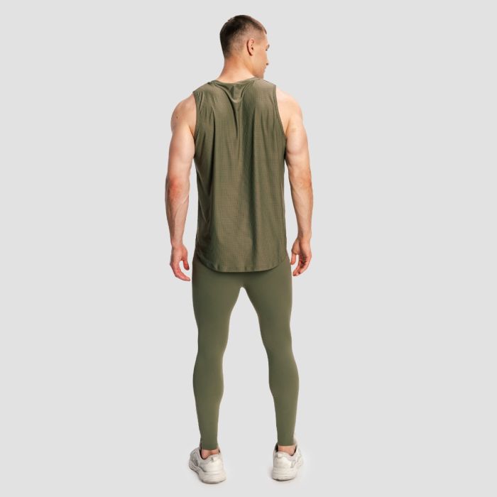 Muške helanke Combat Olive Grey - GymBeam XXL
