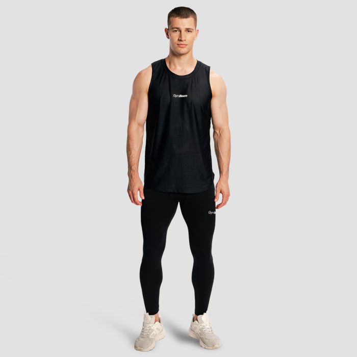 Majica bez rukava Combat Black - GymBeam XXL