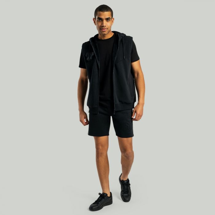 Muška dukserica bez rukava Essential Black - STRIX XXL