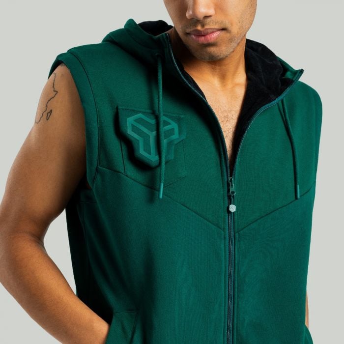 Muška dukserica bez rukava Essential Emerald - STRIX XXXL
