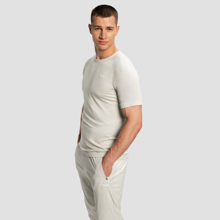 Muška majica za trčanje Pulse X Gray - GymBeam XXL