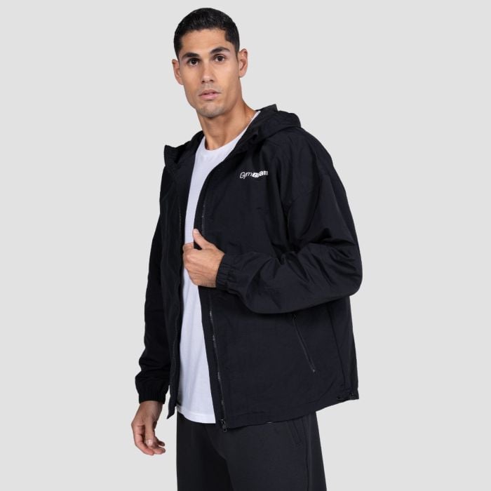 Muška jakna Relay Black - GymBeam XXL