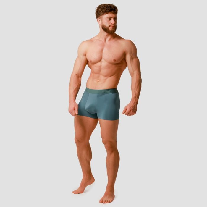 Muške bokserice Soft 2Pack Blue - GymBeam XL