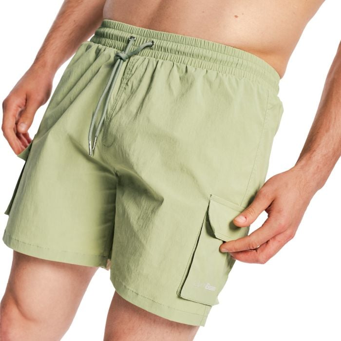 Muški šorc za kupanje Cargo Olive - GymBeam XXXL