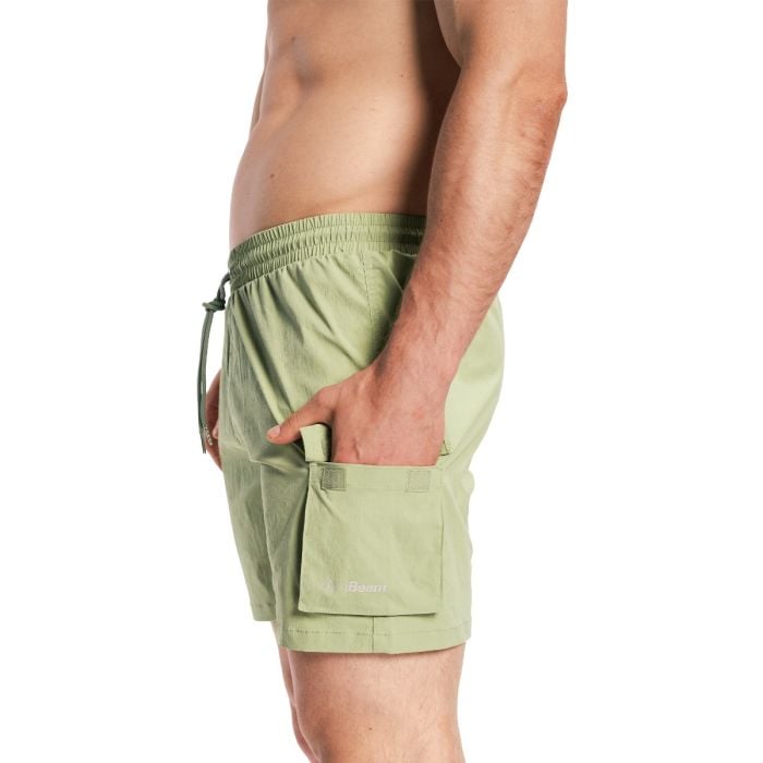 Muški šorc za kupanje Cargo Olive - GymBeam XXXL