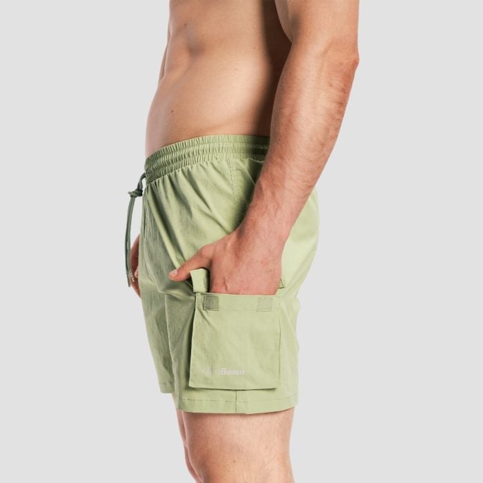Muški šorc za kupanje Cargo Olive - GymBeam XXXL