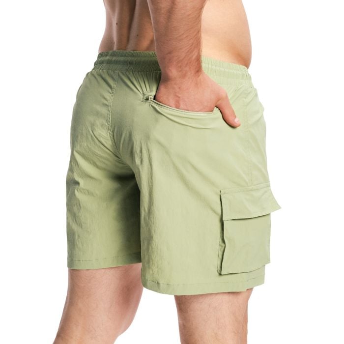 Muški šorc za kupanje Cargo Olive - GymBeam XXXL