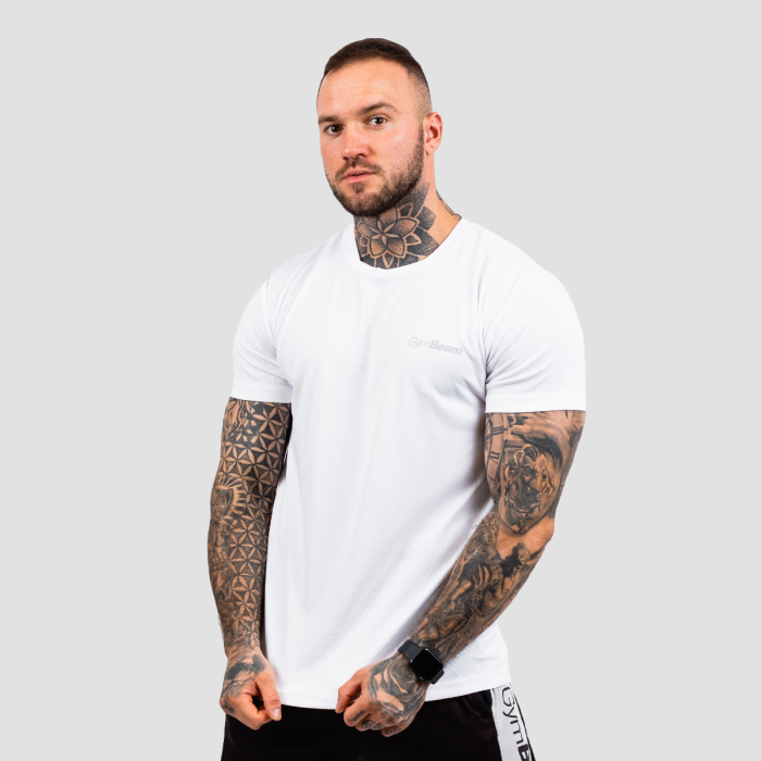 Muška majica TRN 3Pack White - GymBeam XXXL - 3pack