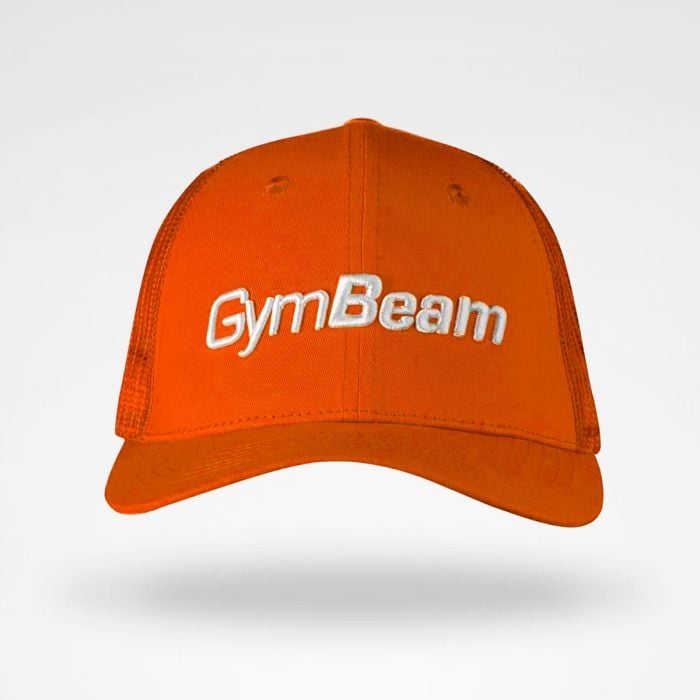Kačket Mesh Panel Cap Orange - GymBeam single_variant